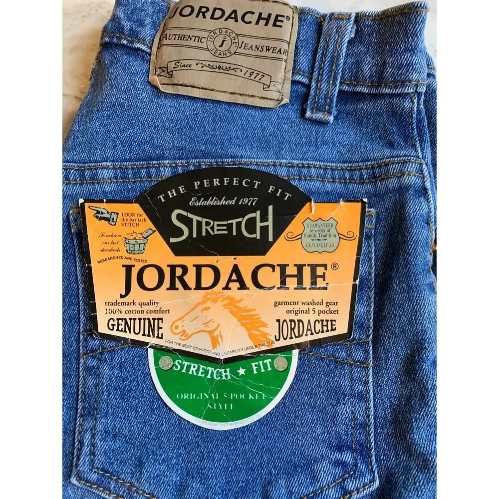 Vintage Jordache 5 pocket dead stock Mom jeans  S